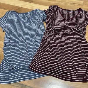 3/$20 - two Gap maternity t shirts